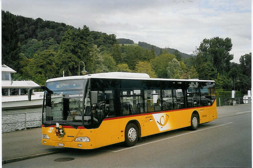 (069'925) - PostAuto Bern-Freiburg-Solothurn - Nr. 534/BE 615'597 - Mercedes (ex P 25'237) am 14. August 2004 bei der Schifflndte Thun