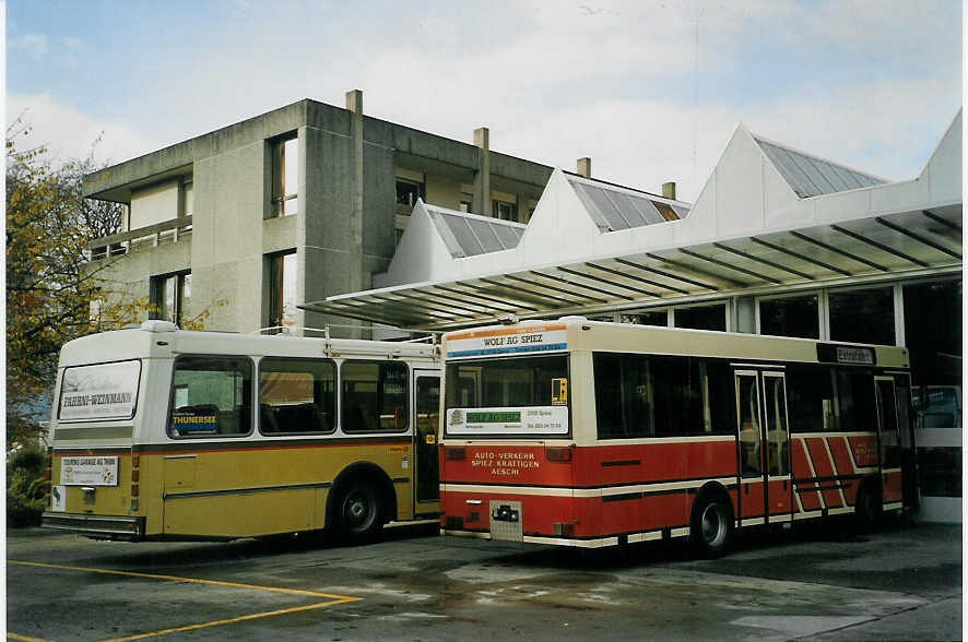 (072'616) - ASKA Aeschi - Nr. 5 - MAN/Gppel-FHS am 14. November 2004 in Thun, Garage STI