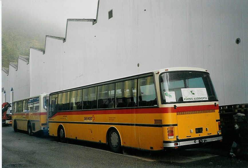 (072'709) - Schwizer, Goldach - Nr. 8 - Setra am 27. November 2004 in Biel, BTR