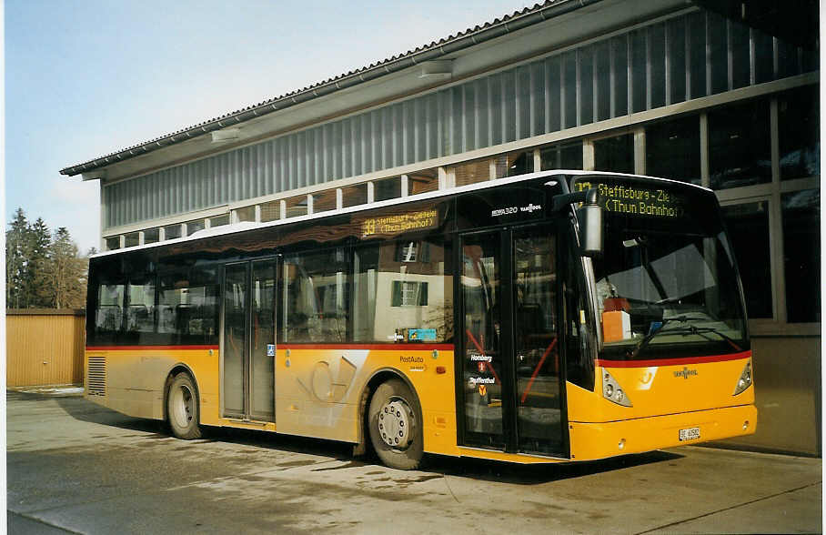 (073'405) - Burri, Teuffenthal - BE 60'582 - Van Hool am 25. Dezember 2004 in Teuffenthal, Garage