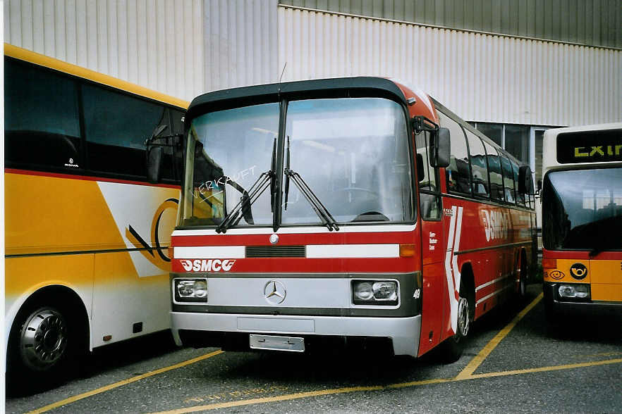 (076'307) - SMC Montana - Nr. 49 - Mercedes am 23. April 2005 in Biel, Rattinbus