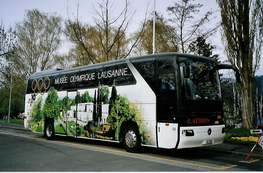 (076'415) - Lathion, Sion - Nr. 32/VS 12'892 - Mercedes am 23. April 2005 in Thun, Lachen