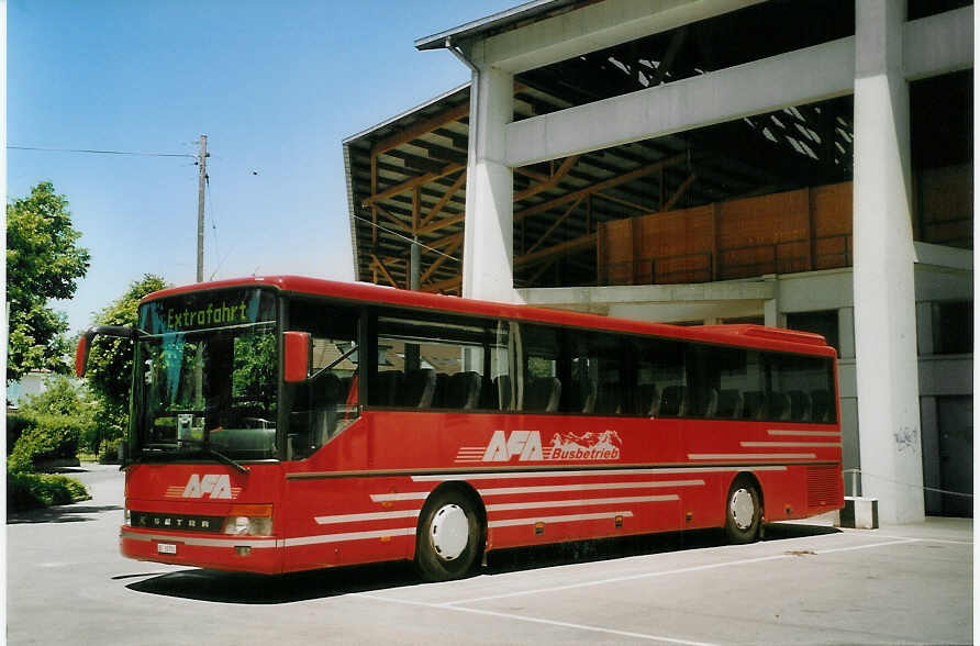 (077'330) - AFA Adelboden - Nr. 11/BE 26'701 - Setra am 8. Juni 2005 in Thun, Grabengut