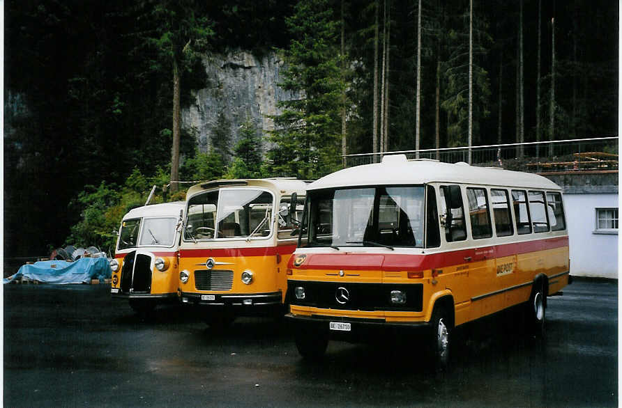 (078'111) - Portenier, Adelboden - Nr. 6/BE 26'710 - Mercedes (ex Geiger, Adelboden Nr. 6) am 25. Juni 2005 auf der Griesalp