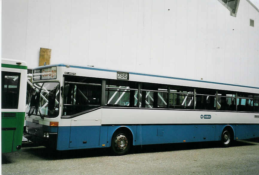 (079'419) - Gut, Binz - Nr. 1 - Mercedes (ex VBZ Zrich Nr. 601) am 13. August 2005 in Biel, BTR