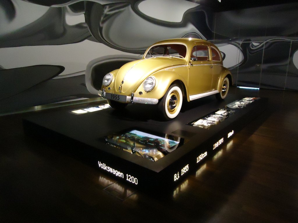 (127'866) - VW-Kfer - Jahrgang 1955 - am 9. Juli 2010 in Wolfsburg/Deutschland (der 1 Millionste Kfer!)
