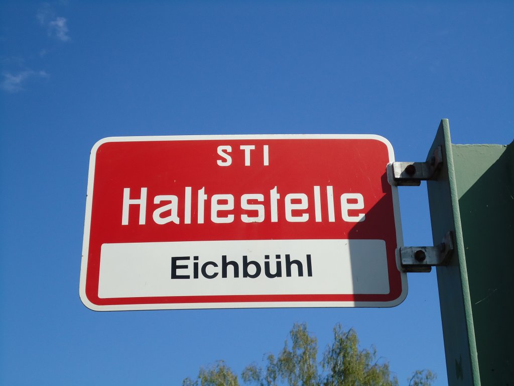 (128'219) - STI-Haltestelle - Hilterfingen, Eichbhl - am 1. August 2010