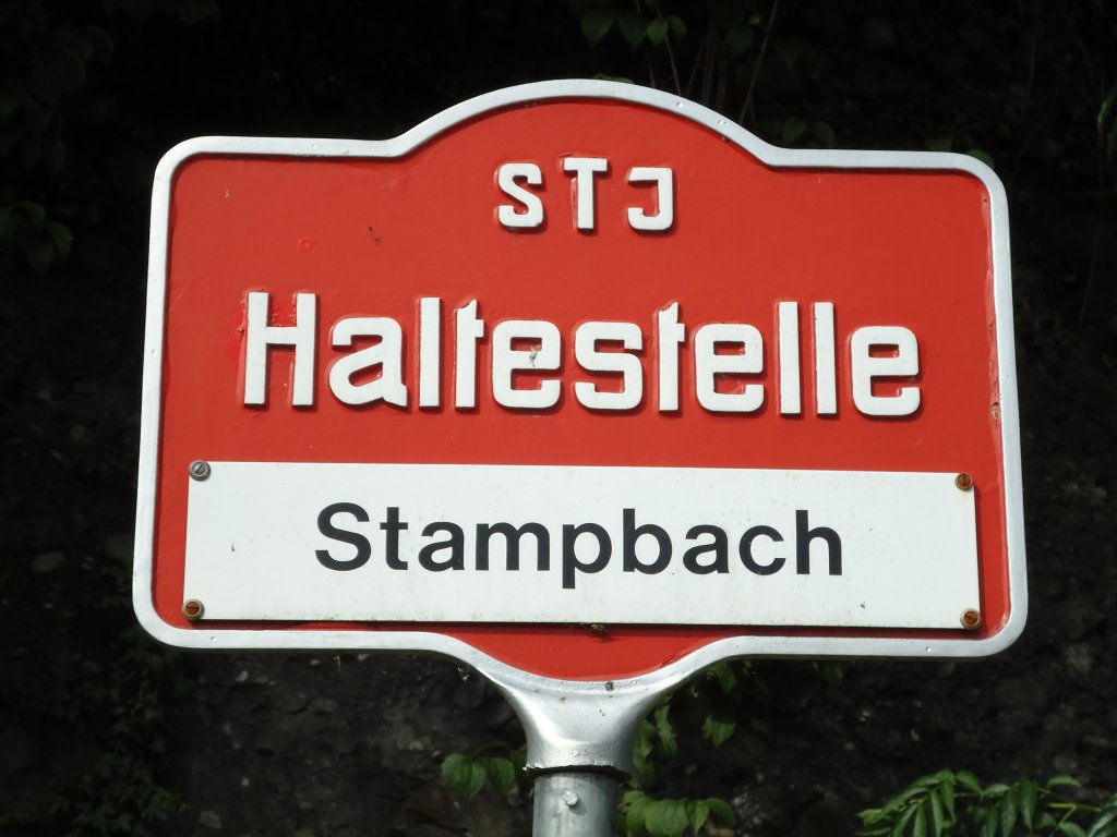 (128'228) - STI-Haltestelle - Merligen, Stampbach - am 1. August 2010