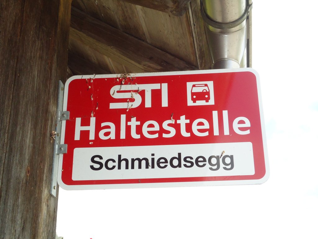 (128'757) - STI-Haltestelle - Buchen, Schmiedsegg - am 15. August 2010