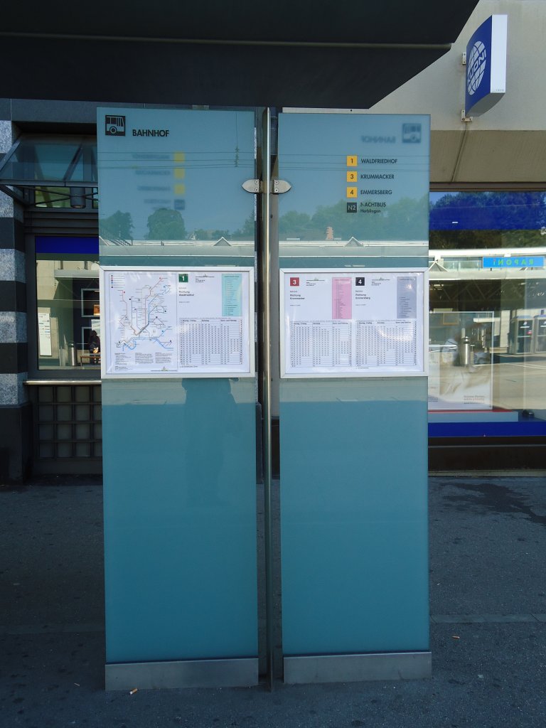 (129'022) - VBSH-Haltestelle - Schaffhausen, Bahnhof - am 22. August 2010