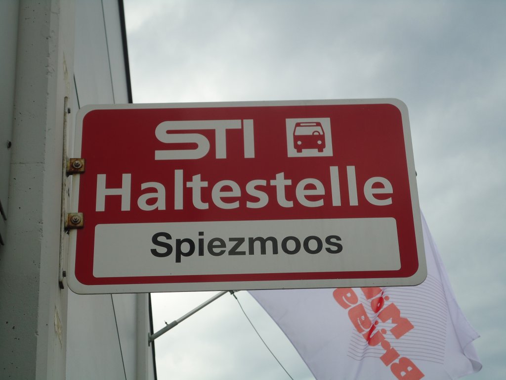 (129'133) - STI-Haltestelle - Spiez, Spiezmoos - am 23. August 2010