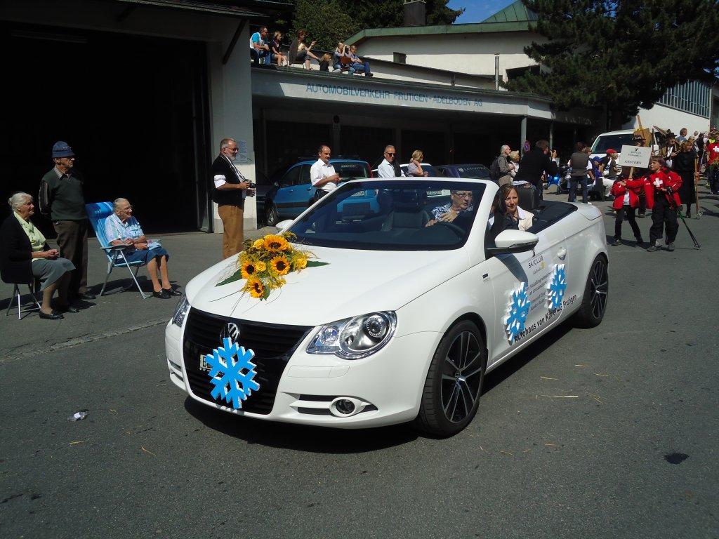 (129'448) - Volkswagen am 5. September 2010 in Adelboden, Dorfstrasse