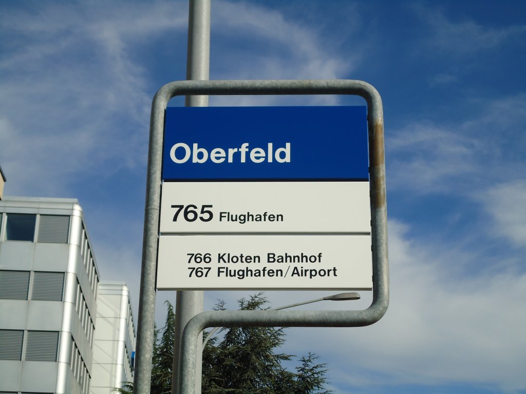 (129'681) - VBG-Haltestelle - Kloten, Oberfeld - am 12. September 2010
