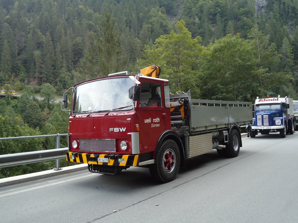 (129'870) - Roth, Drnten - ZH 54'178 - FBW am 18. September 2010 bei Valendas