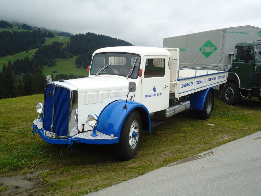 (129'940) - Mineralquelle, Lostorf - BL 17'522 - Saurer am 18. September 2010 in Breil, Militranlage