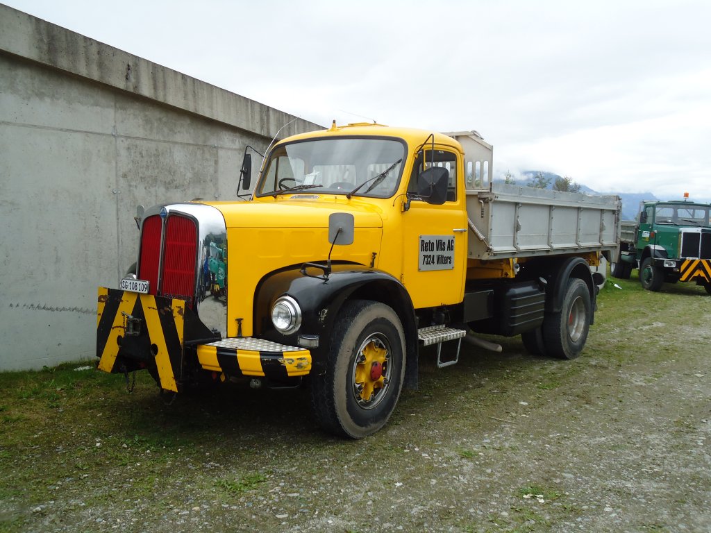 (129'964) - Vils, Vitters - SG 108'109 - Saurer am 18. September 2010 in Breil, Militranlage