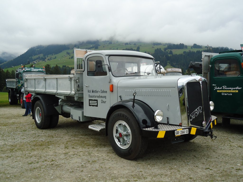 (129'979) - Mettler, Chur - GR 266 U - FBW am 18. September 2010 in Breil, Militranlage