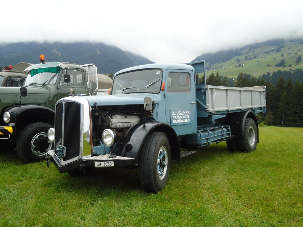 (129'993) - Jsliker, Neuhausen - SH 3050 - Berna am 18. September 2010 in Breil, Militranlage