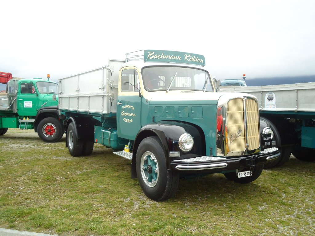 (130'028) - Bachmann, Klliken - AG 96'310 - Berna am 18. September 2010 in Breil, Militranlage