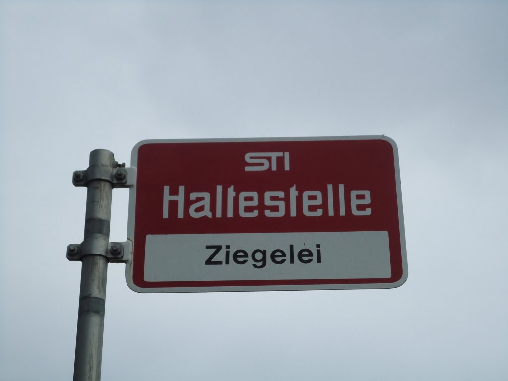 (130'296) - STI-Haltestelle - Steffisburg, Ziegelei - am 10. Oktober 2010