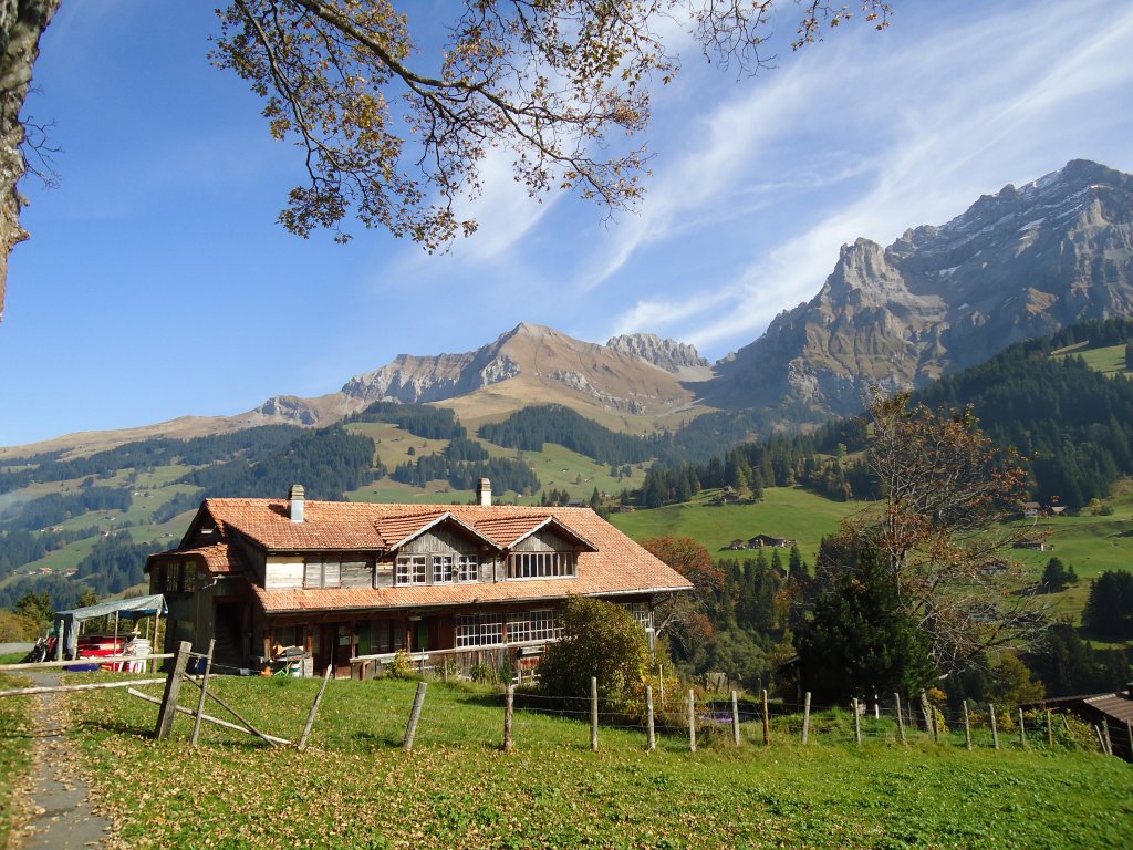 (130'373) - Wohnhaus auf dem Mhleport in Adelboden am 11. Oktober 2010