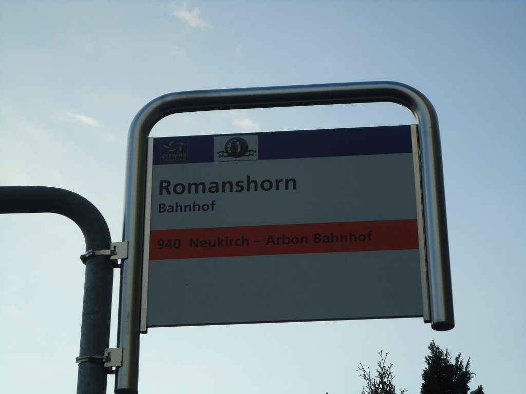 (131'545) - AOT-Haltestelle - Romanshorn, Bahnhof - am 9. Dezember 2010