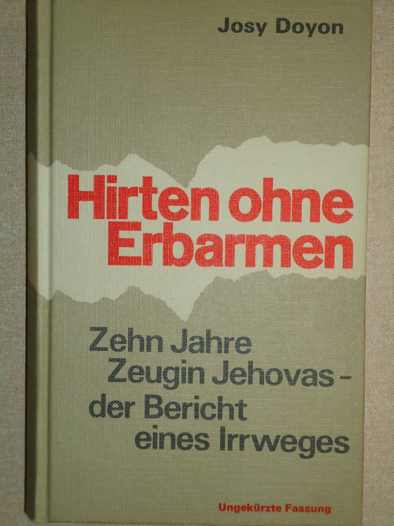 (132'661) - Buch  Hirten ohne Erbarmen  im BrockiShop am 2. Mrz 2011