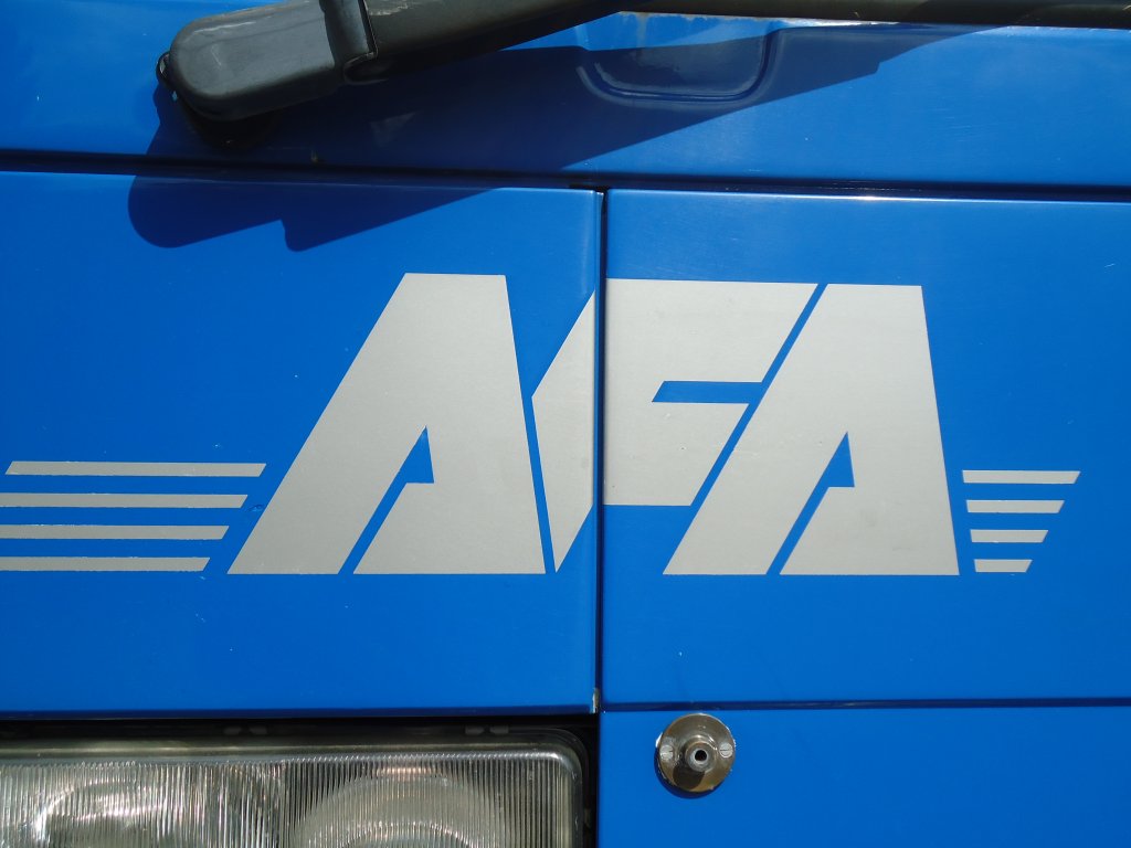 (133'283) - Logo der Automobilverkehr Frutigen-Adelboden AG am 13. April 2011