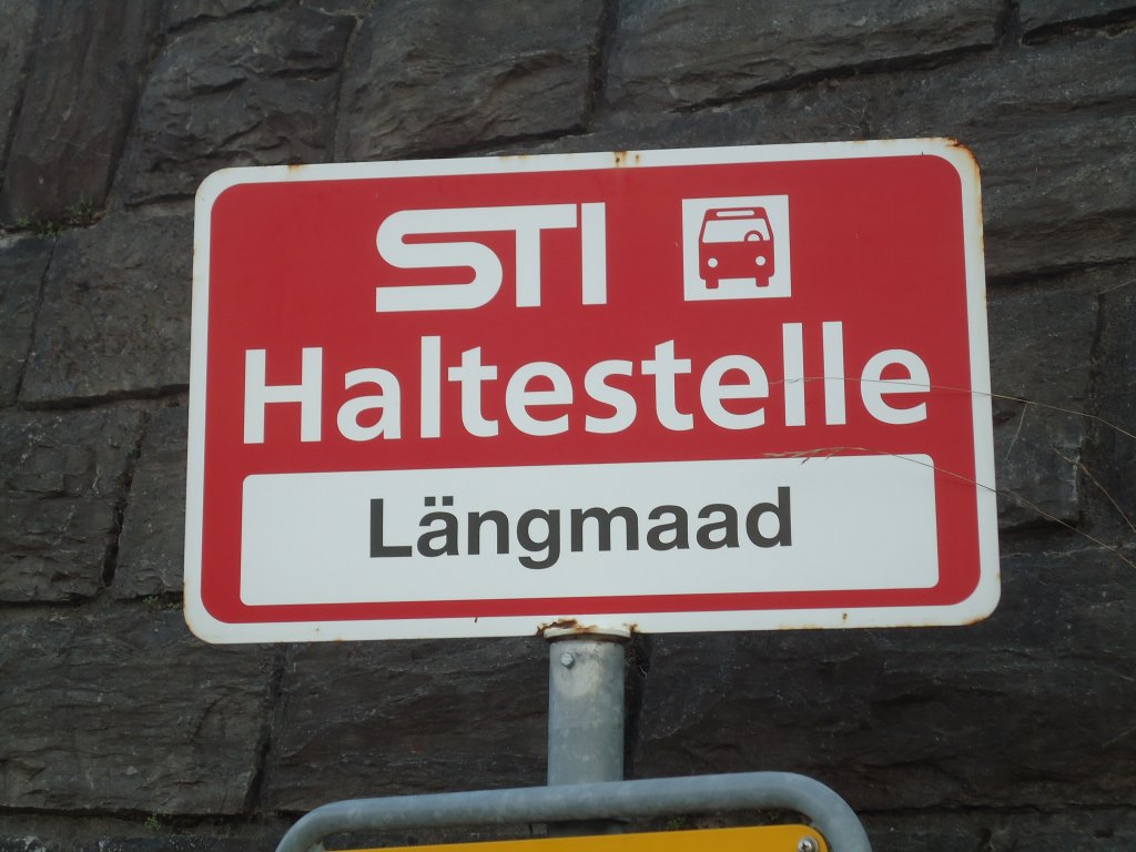 (133'353) - STI-Haltestelle - Spiez, Lngmaad - am 21. April 2011