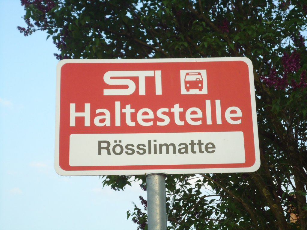 (133'354) - STI-Haltestelle - Gwatt, Rsslimatte - am 21. April 2011