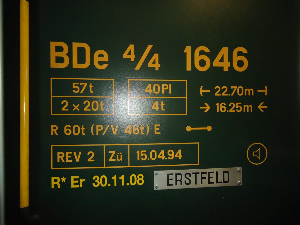 (133'619) - Detailaufnahme am 14. Mai 2011 in Erstfeld