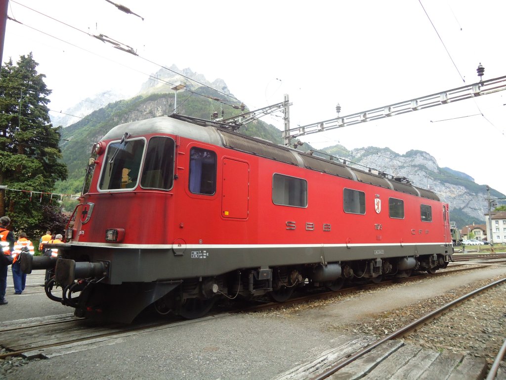 (133'622) - SBB-Lok - Nr. 11'673 - am 14. Mai 2011 in Erstfeld
