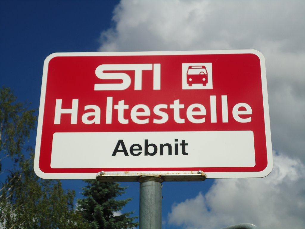 (133'873) - STI-Haltestelle - Unterlangenegg, Aebnit - am 28. Mai 2011