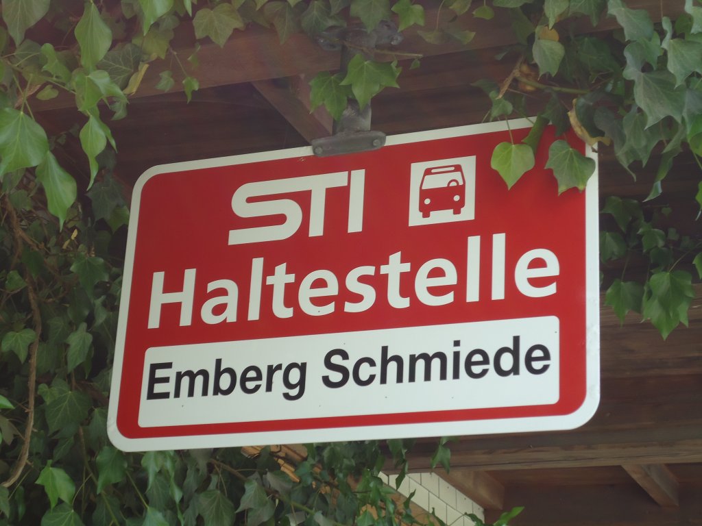 (133'877) - STI-Haltestelle - Fahrni, Emberg Schmiede - am 28. Mai 2011