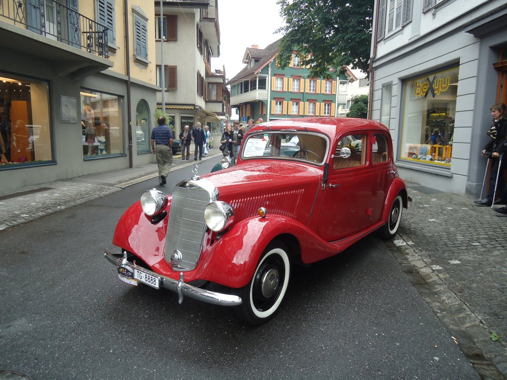 (134'053) - Mercedes - TG 8888 - am 11. Juni 2011 in Sarnen, OiO