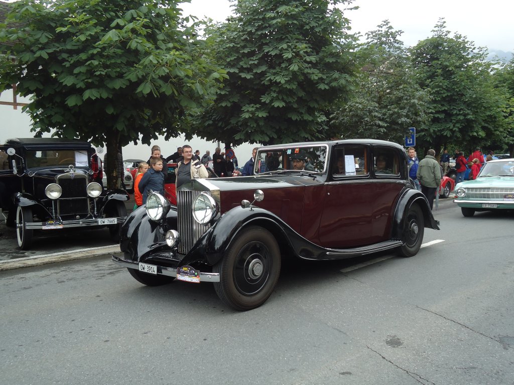 (134'084) - Rolls-Royce - OW 3914 - am 11. Juni 2011 in Sarnen, OiO