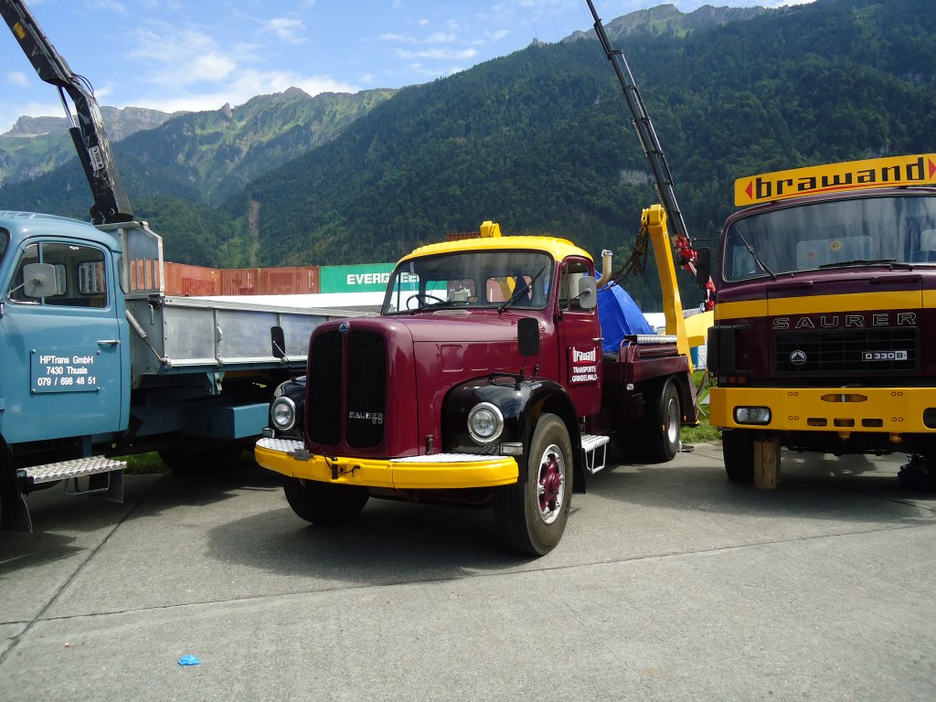 (134'395) - Brawand, Grindelwald - Saurer am 25. Juni 2011 in Interlaken, Flugplatz