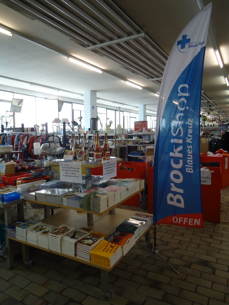 (134'592) - Blaues Kreuz Bcherausstellung im BrockiShop am 1. Juli 2011