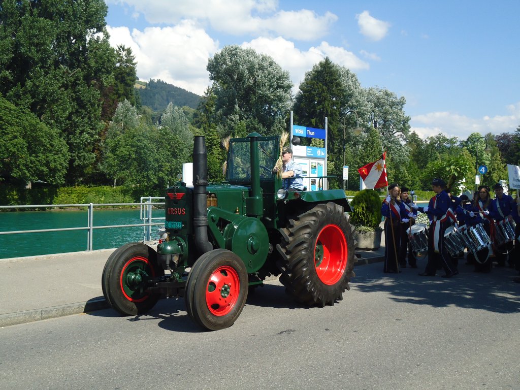 (134'611) - Ursus - BE 27'363 - am 2. Juli 2011 bei der Schifflndte Thun