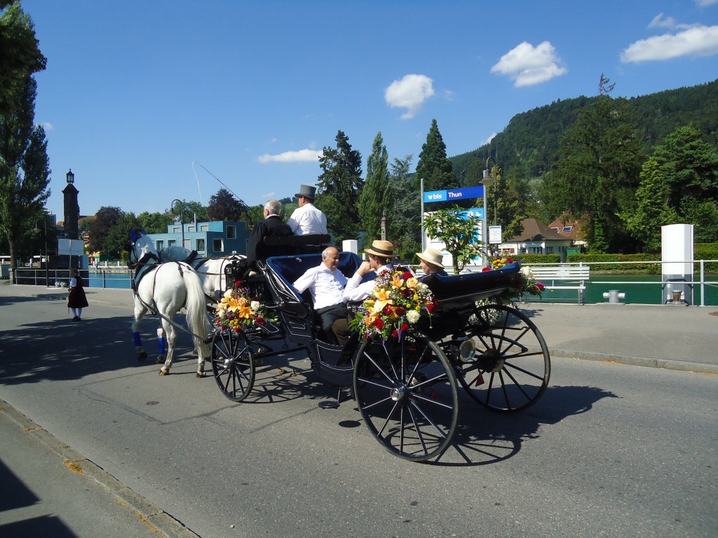 (134'625) - Die Taufpaten am 2. Juli 2011 bei der Schifflndte Thun