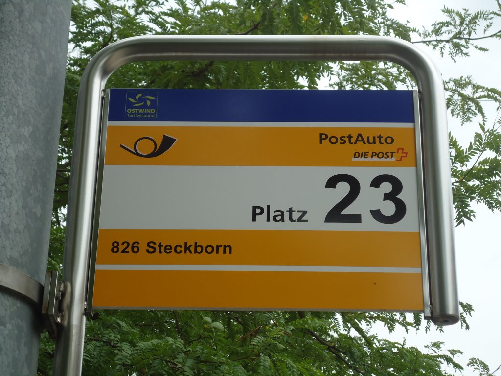 (134'931) - PostAuto-Haltestelle - Frauenfeld, Bahnhof - am 10. Juli 2011