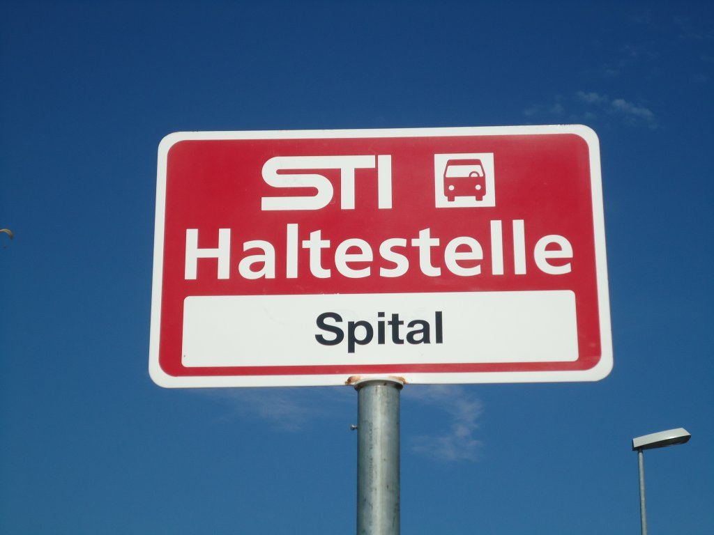 (135'476) - STI-Haltestelle - Unterseen, Spital - am 14. August 2011