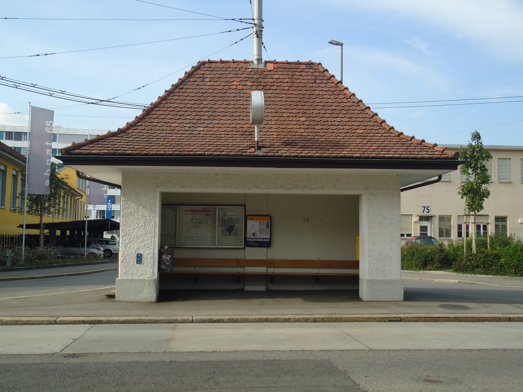 (136'217) - VBSH-Haltestelle Ebnat am 25. September 2011 in Schaffhausen