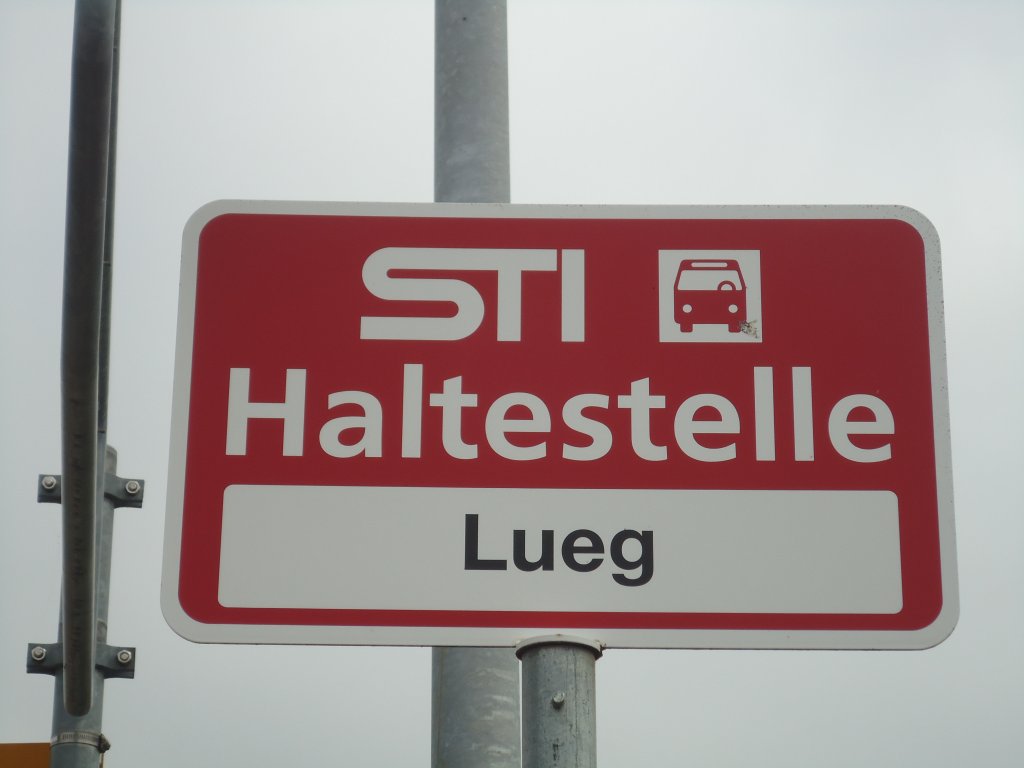 (136'619) - STI-Haltestelle - Fahrni, Lueg - am 17. Oktober 2011