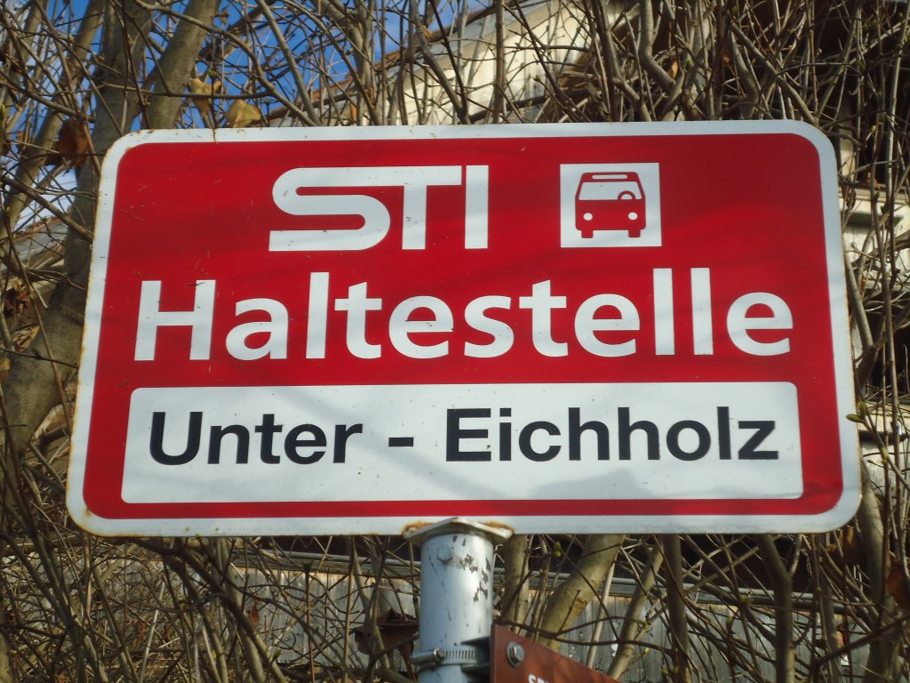 (136'755) - STI-Haltestelle - Heiligenschwendi, Unter-Eichholz - am 20. November 2011