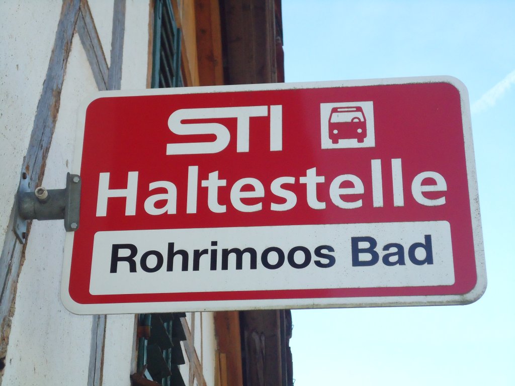 (136'779) - STI-Haltestelle - Heimenschwand, Rohrimoos Bad - am 21. November 2011