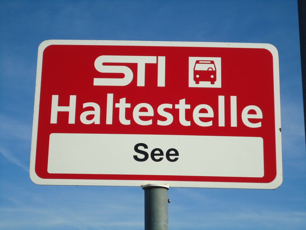 (136'850) - STI-Haltestelle - Amsoldingen, See - am 22. November 2011