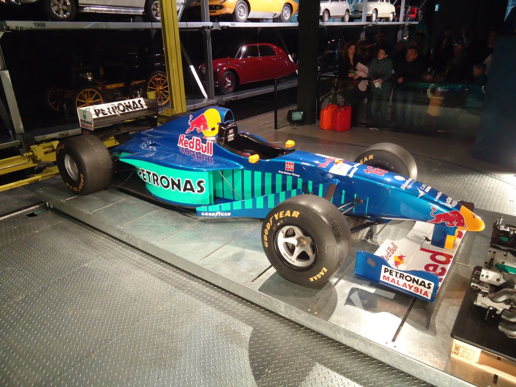 (138'509) - Sauber-Rennwagen am 11. April 2012 in Luzern, Verkehrshaus