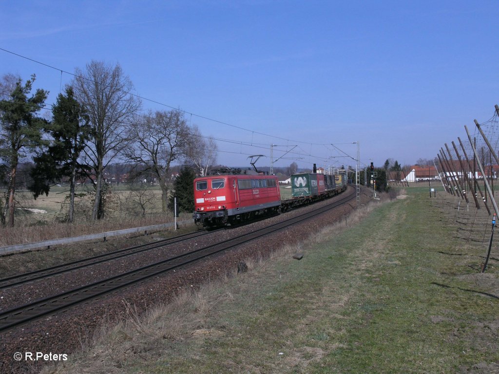 151 171-8 mit dem VOS durch Rohrbach. 24.03.11