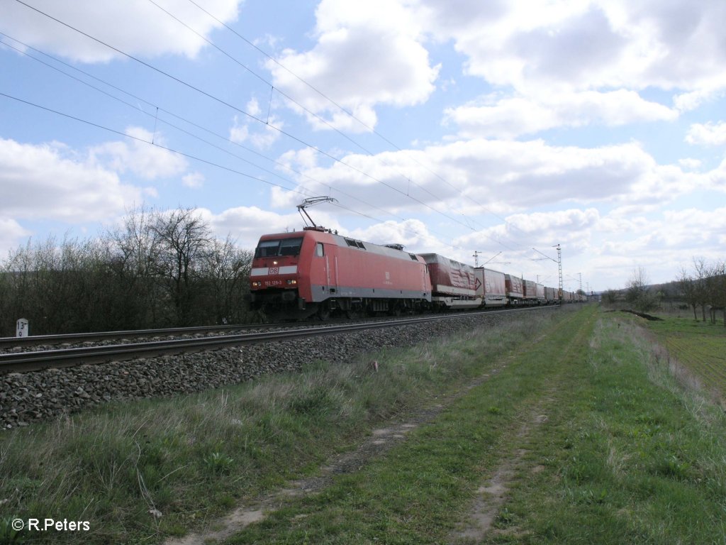 152 129 zieht den Arcese bei Thngersheim. 10.04.10